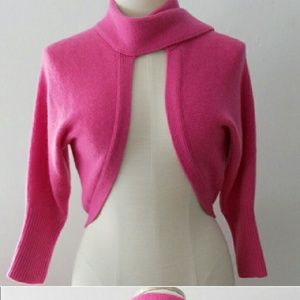 Kate Spade pink sweater shrug